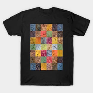 Autumn Leaf Collage T-Shirt